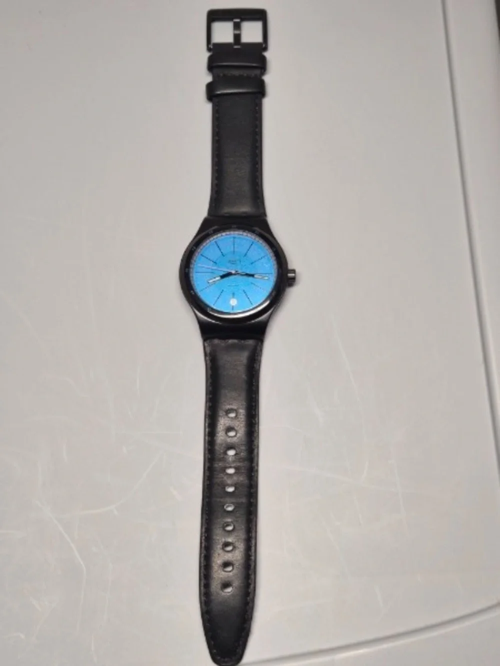 Swatch Blackcloak Mechanism SISTEM51 Automatic Watch (YIB408)